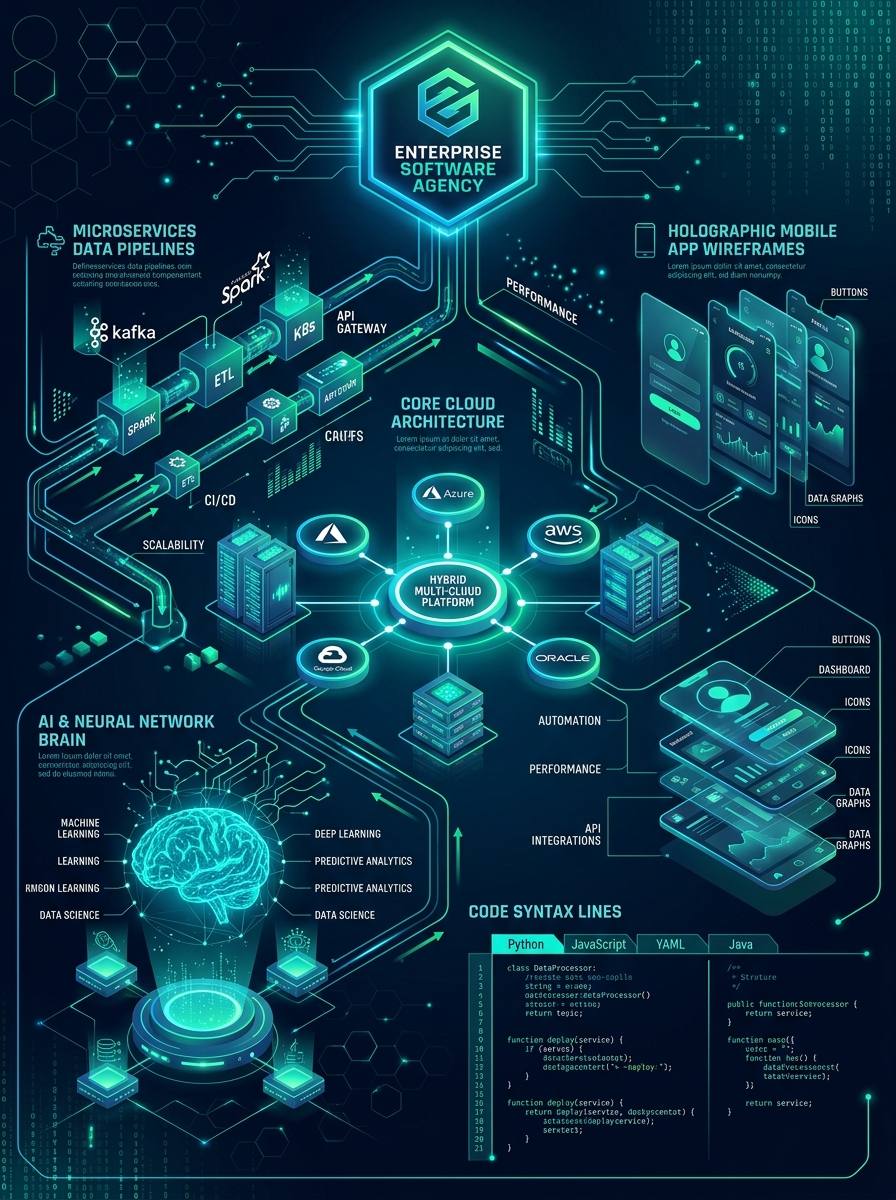 WorkSaar Enterprise Cloud, AI & Microservices Stack