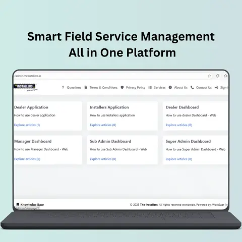 The Installers — Smart Field Service Management Platform
