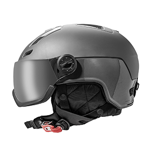 ski helmet with visor